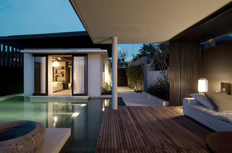 Soori Bali Pool Side Seating Area, Tabanan | 5 Bedroom Villas Bali