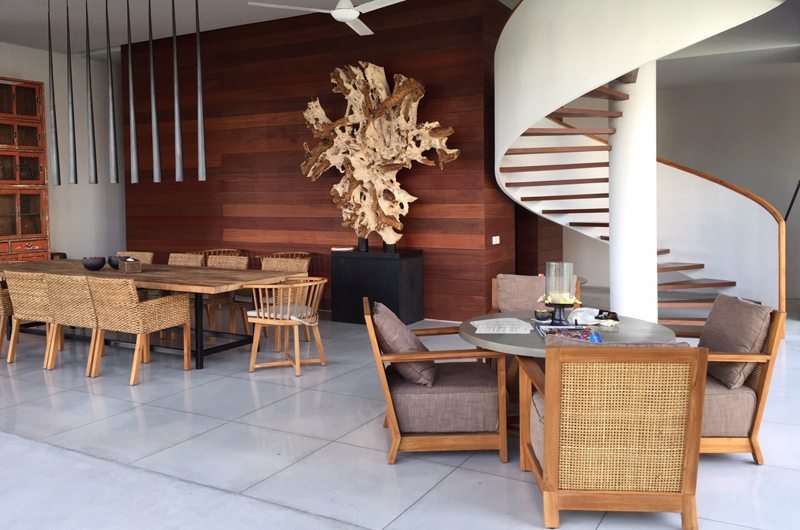 Ambalama Villa Indoor Dining Area, Seseh | 5 Bedroom Villas Bali