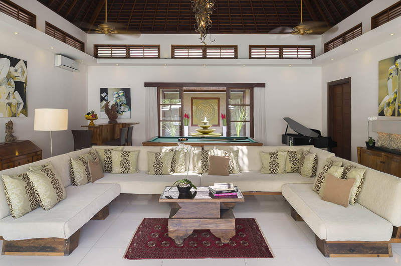 Lataliana Villas Living Area, Seminyak | 5 Bedroom Villas Bali