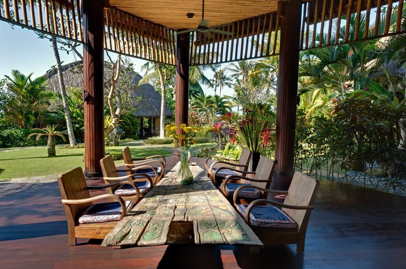 Taman Ahimsa Dining Area with Garden View, Seseh | 5 Bedroom Villas Bali