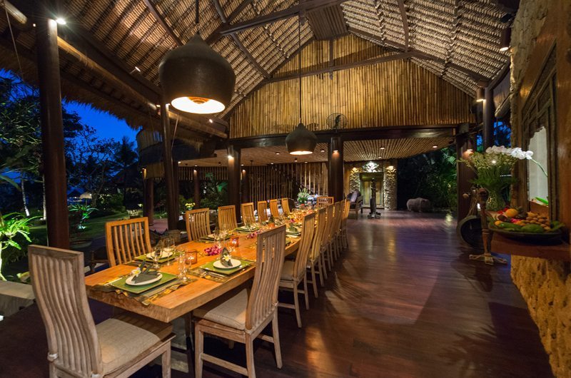 Taman Ahimsa Dining Area, Seseh | 5 Bedroom Villas Bali