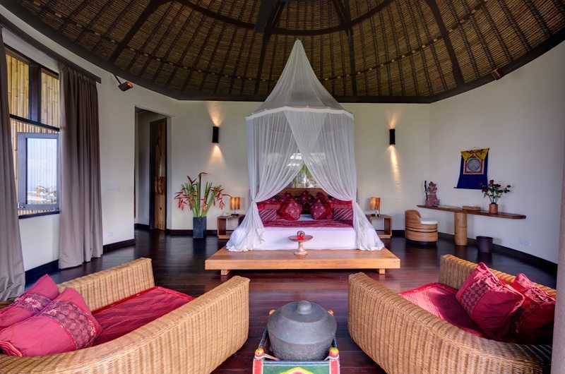 Taman Ahimsa Bedroom with Seating Area, Seseh | 5 Bedroom Villas Bali