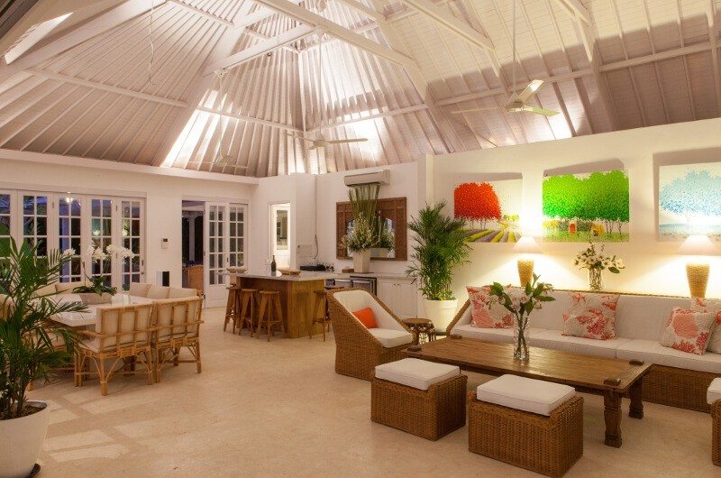 The Cotton House Living Area, Seminyak | 5 Bedroom Villas Bali