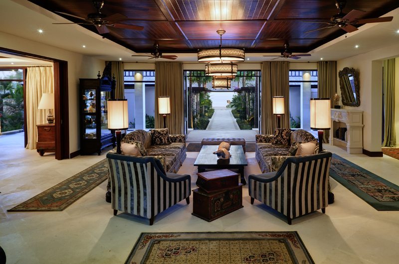 The Ungasan Clifftop Resort Villa Santai Sorga Living Area, Uluwatu | 5 Bedroom Villas Bali