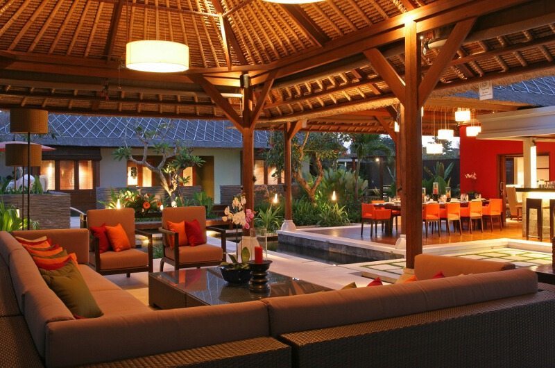 Villa Asta Open Plan Living Area, Batubelig | 5 Bedroom Villas Bali