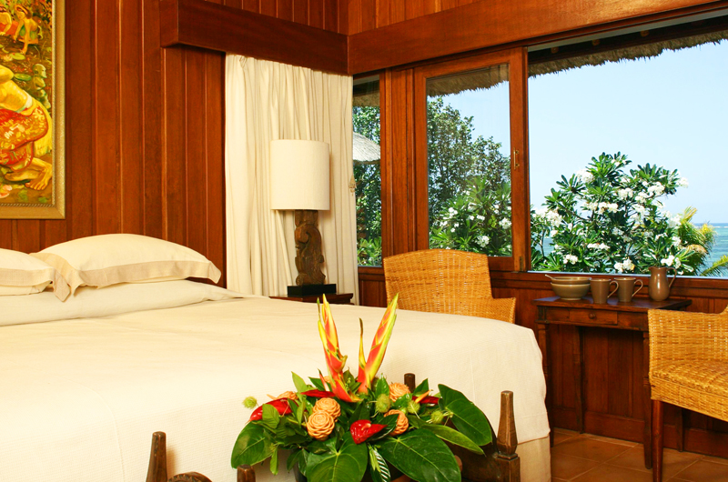 Villa Cemara Sanur Bedroom with Seating Area and Sea View, Sanur | 5 Bedroom Villas Bali