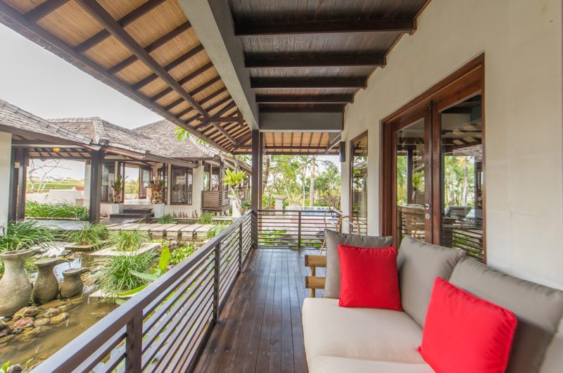 Villa Coraffan View from Balcony, Canggu | 5 Bedroom Villas Bali