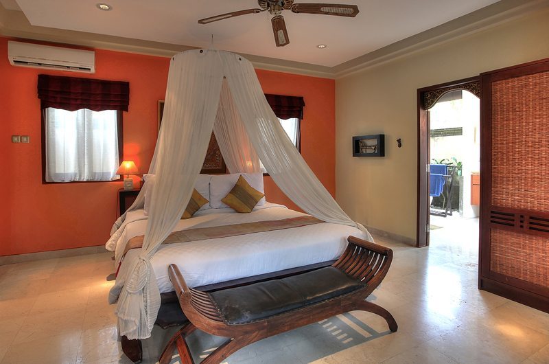 Villa Indah Manis Bedroom with Mosquito Net, Uluwatu | 5 Bedroom Villas Bali