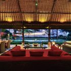 Villa Maridadi Living Area with Pool View, Seseh | 5 Bedroom Villas Bali