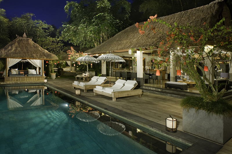 Villa Maya Retreat Night View, Tabanan | 5 Bedroom Villas Bali