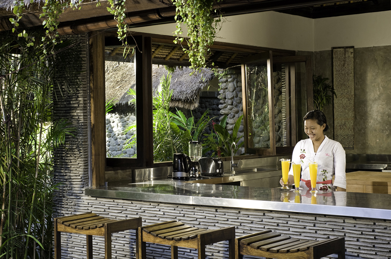 Villa Maya Retreat Breakfast Bar, Tabanan | 5 Bedroom Villas Bali