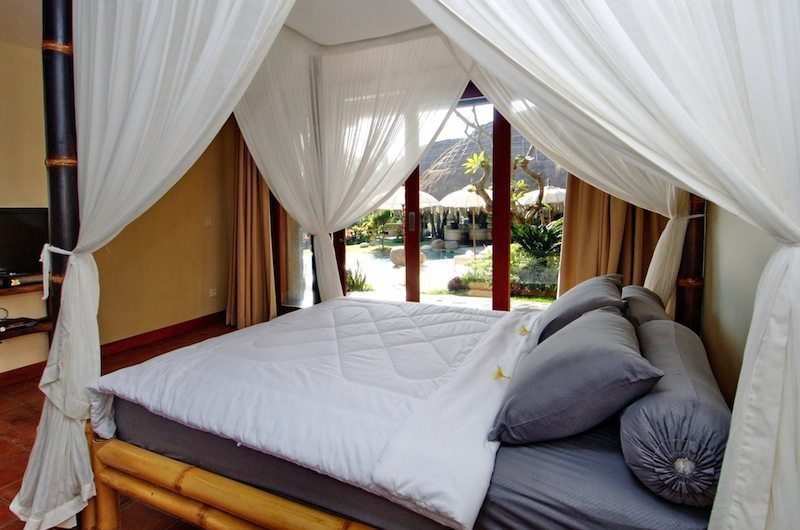 Villa Omah Padi Bedroom with Pool View | 5 Bedroom Villas Bali