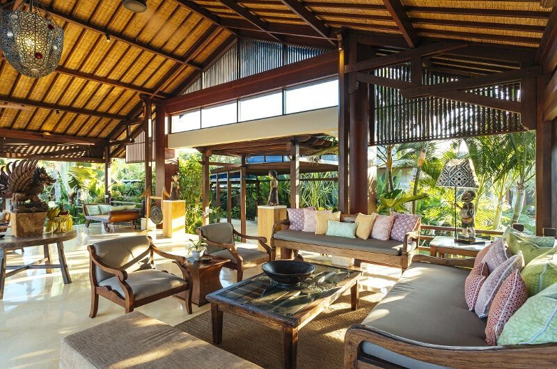 Villa Semarapura Living Area, Seseh | 5 Bedroom Villas Bali