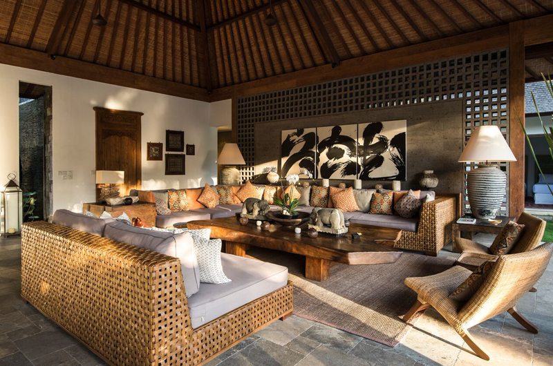 Villa Tiga Puluh Living Area, Seminyak | 5 Bedroom Villas Bali