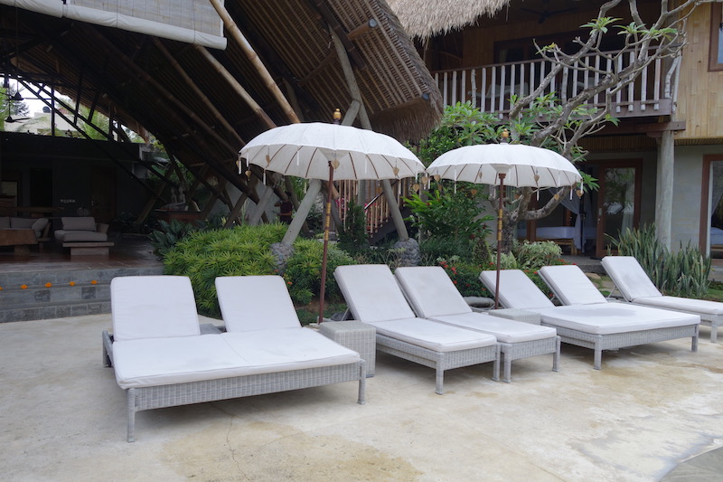Villa Omah Padi Reclining Sun Loungers | 5 Bedroom Villas Bali